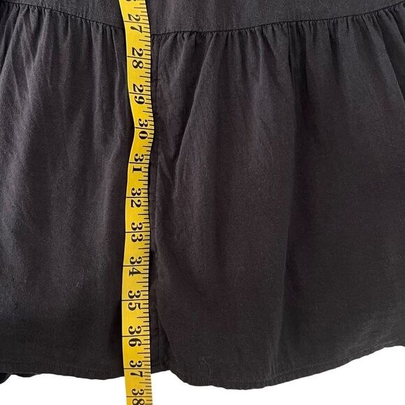 Old Navy Womens Puff Sleeve Emboidered Peasant Dress Size XXL Smocked Oversized - Picture 10 of 12